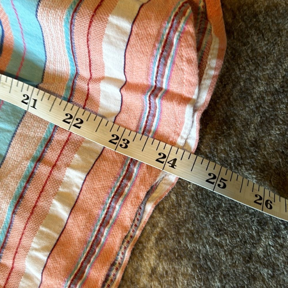 Talbots- Striped button up - Picture 5 of 6